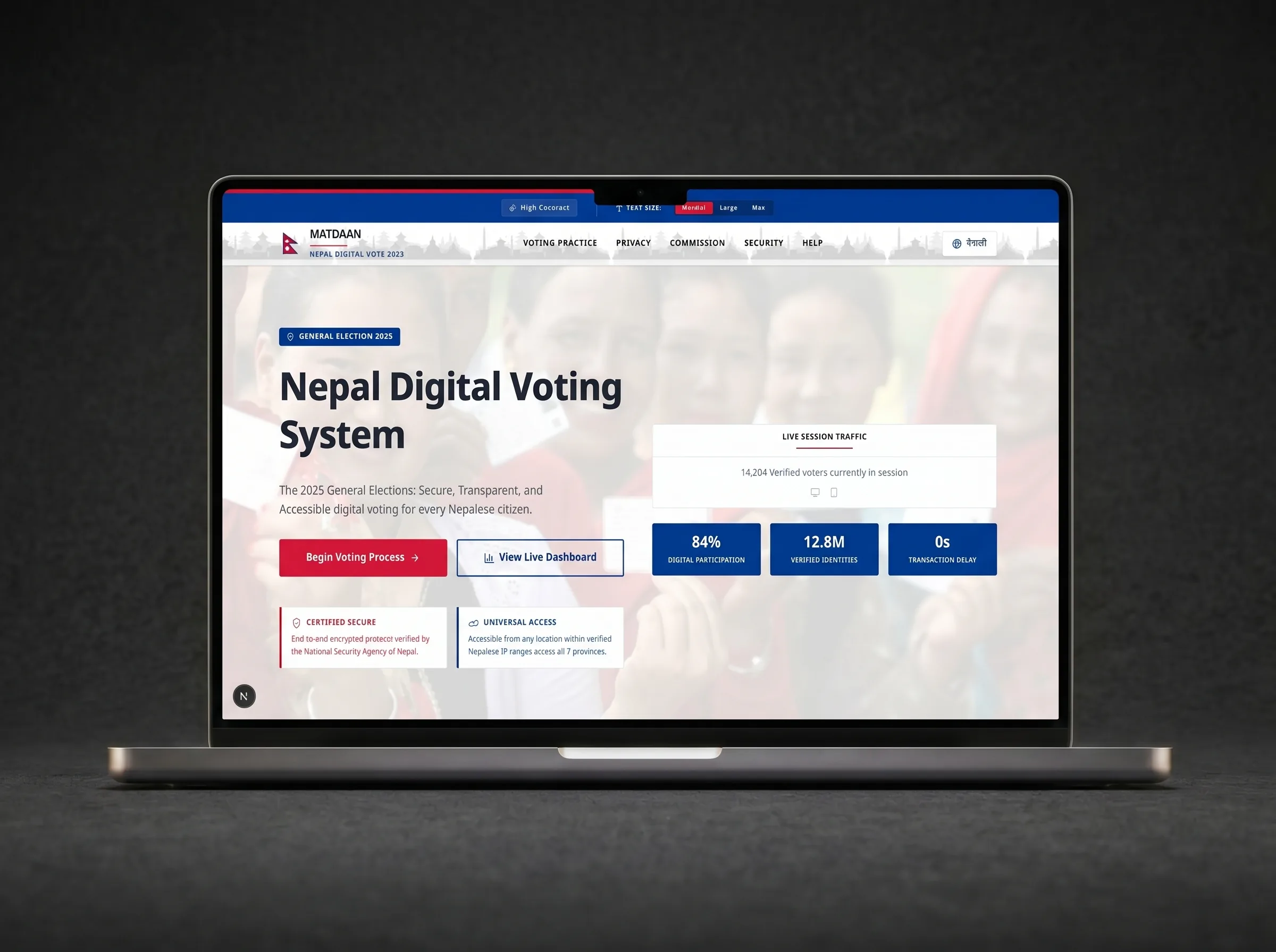 Digital Voting Portal